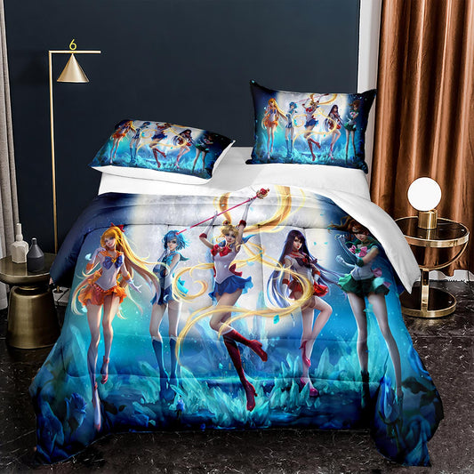 Sailor Moon Comforter Set For Fans