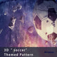 Soccer Ball Pattern 4-Piece Bed Set