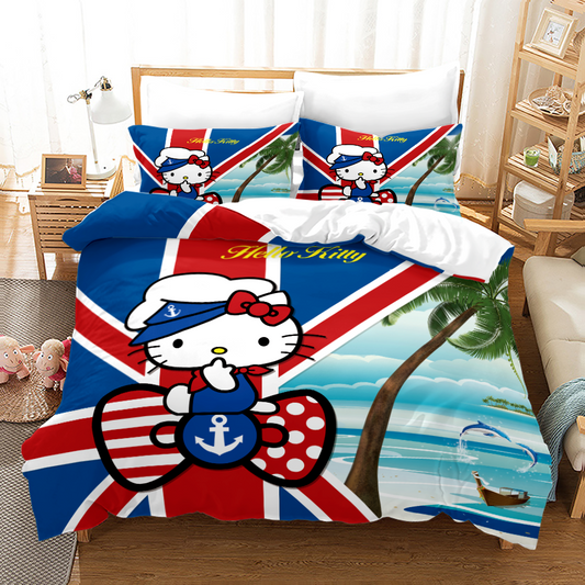 Hello Kitty Invisible Zipper Premium Bedding