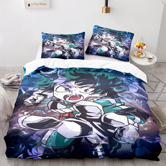 My Hero Academia Midoriya Izuku deku comforter and bed sheet set