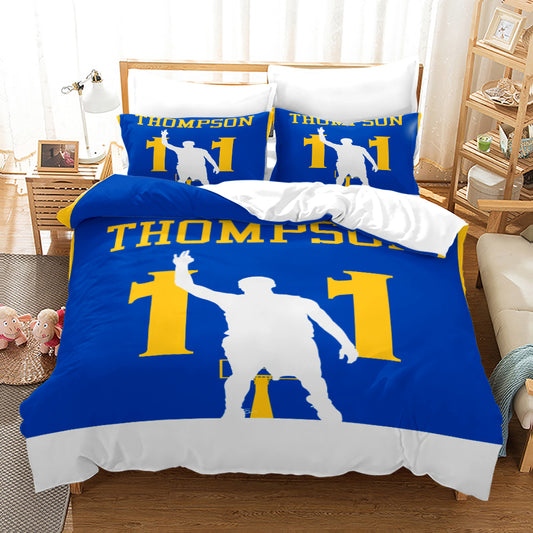 Klay Thompson Twin Size 3 Pcs Comforter Set