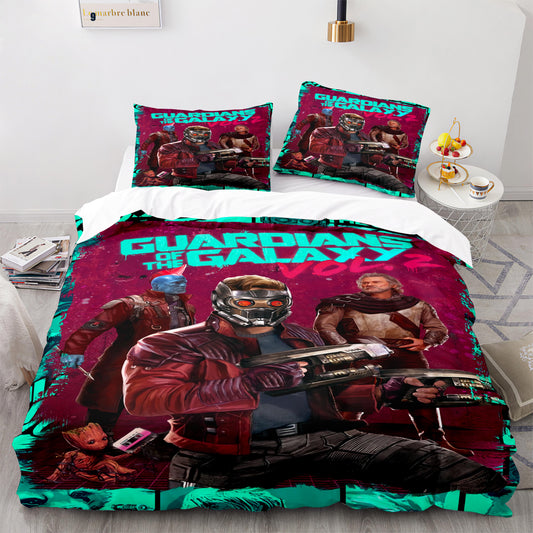 Guardians of the Galaxy Star Lord bedding set 3pcs