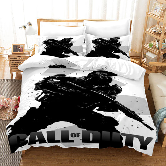 Call of Duty comforter and bed sheet set