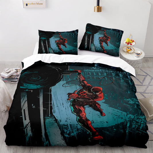 Daredevil with billy club 3D bedding set 4pcs