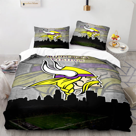 NFL Minnesota Vikings comforter and bedsheet set
