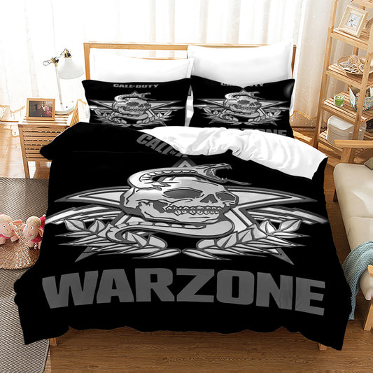 Call of Duty comforter and bed sheet set call of duty warzone
