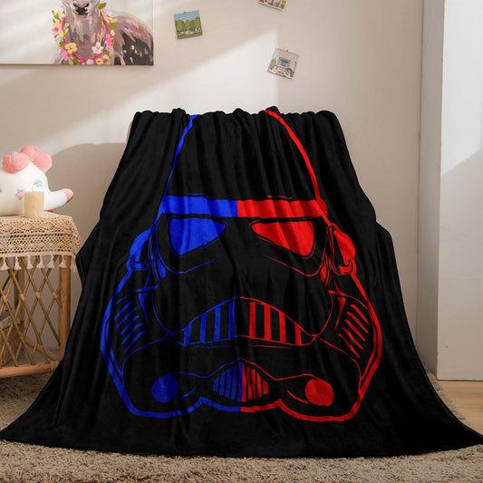 Star Wars Darth Vader Flannel Sofa Blanket Simple