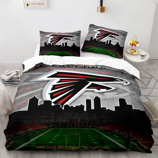 Set aus Bettdecke und Bettlaken der NFL Atlanta Falcons 