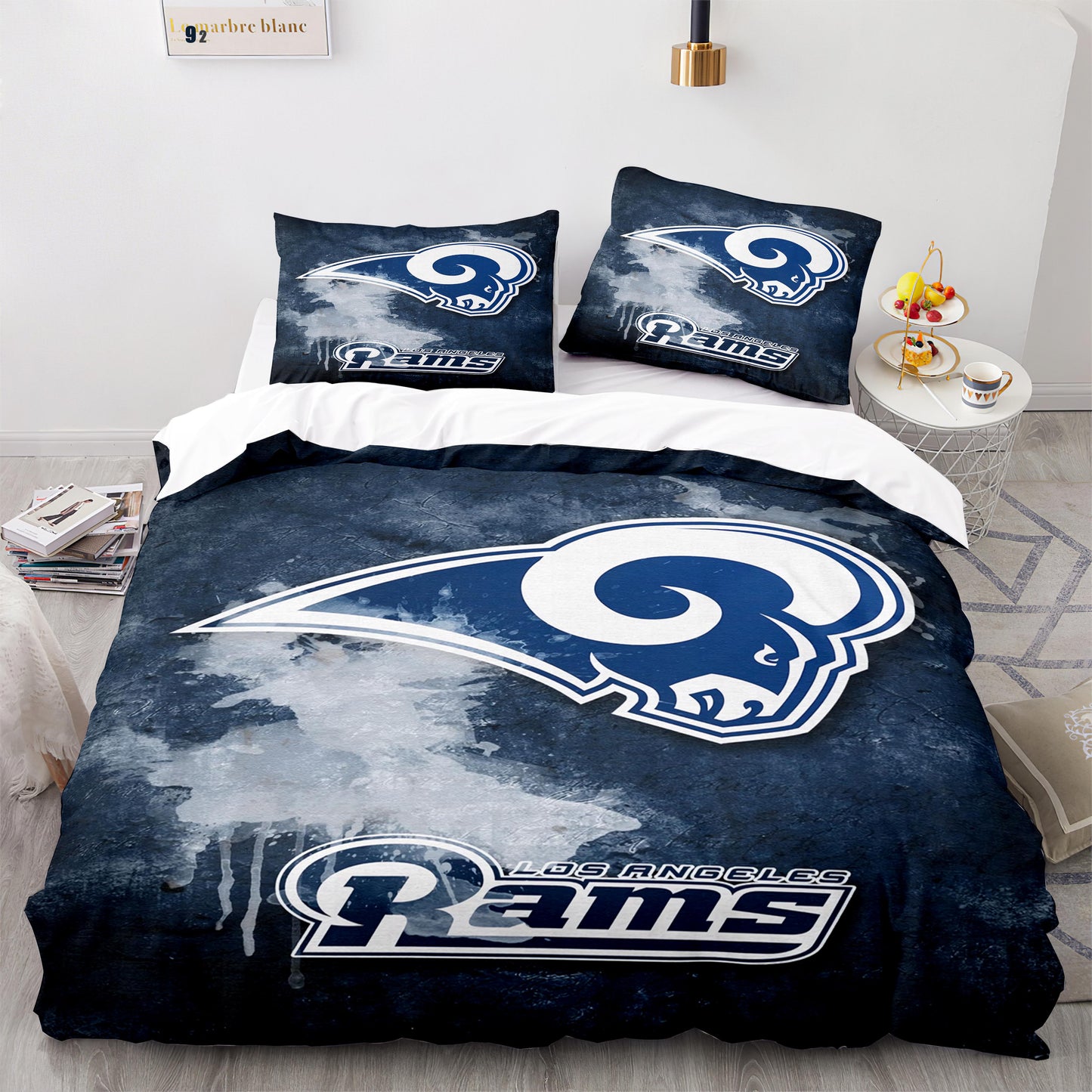 NFL Los Angeles Rams Tröster-Set Bettwäsche-Set 