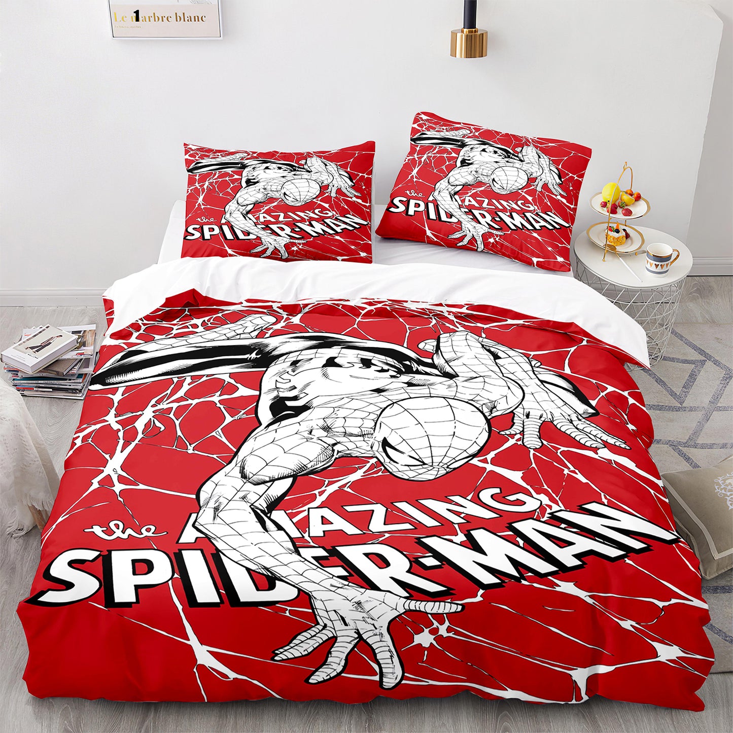 Erstaunliches Spider-Man-Bettwäsche-Set