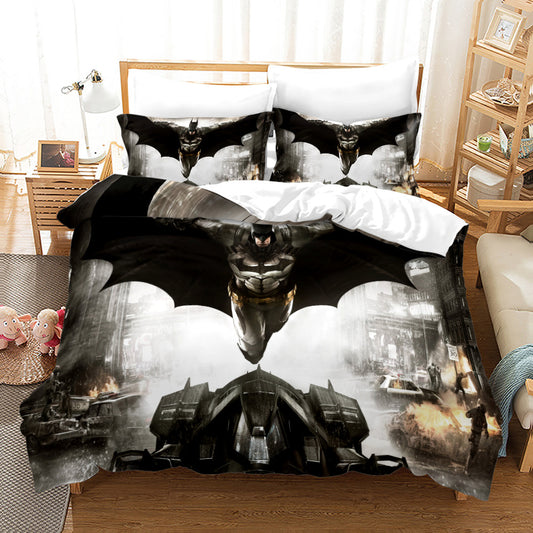 DC Batman King Size 4 pcs Bedding Set