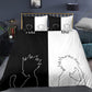 HUNTERxHUNTER comforter and bed sheet set for couple