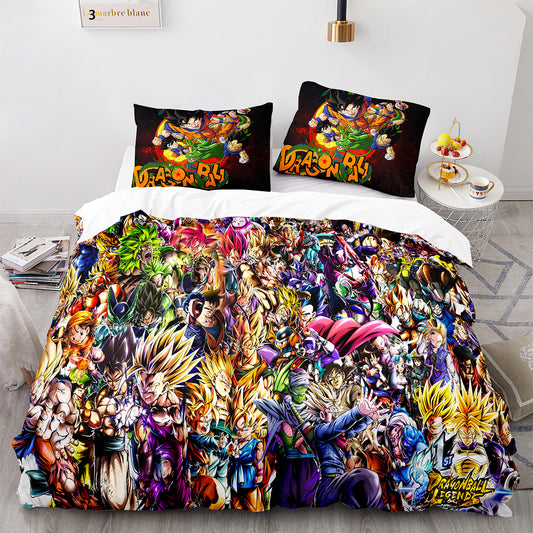 Dragon Ball Legends Comforter and bed sheet set