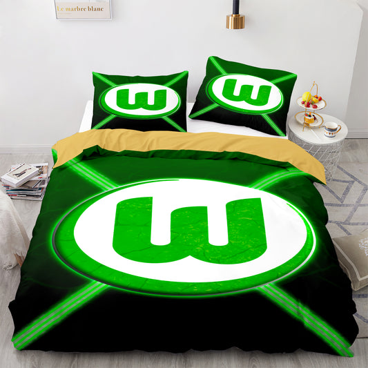 VfL Wolfsburg Comforter And Bed Sheet Set Classic