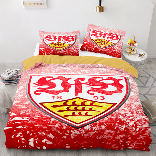 Free Shipping VfB Stuttgart Bedding Set Red