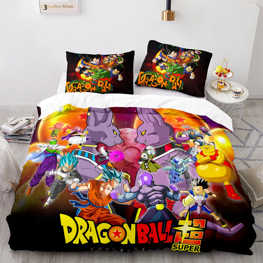 Dragon Ball Tournament of Power Comforter and bed sheet set