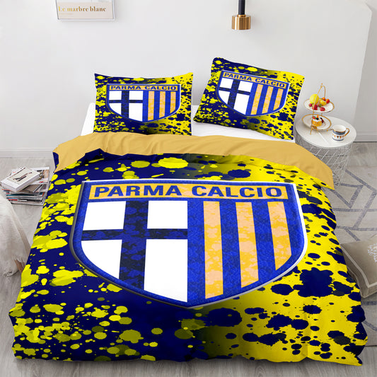 Parma Calcio Comforter Set Mikrofaser-Bettwäsche-Set 