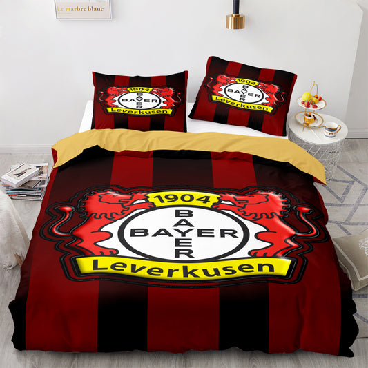 Bayer 04 Leverkusen Comforter Set Bedding Set Classic