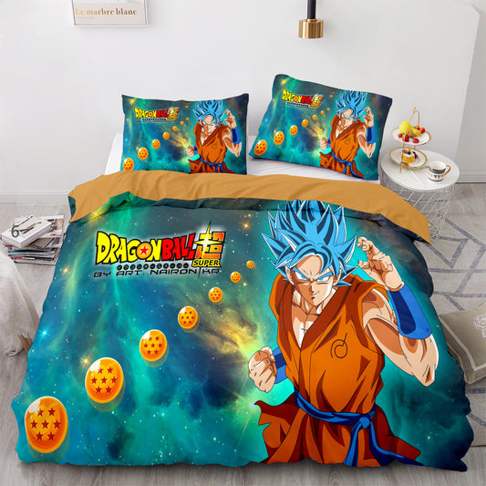 Dragon Ball 3D Comforter and bed sheet set
