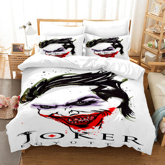 3D Bettwäsche 4er Set DC Joker 