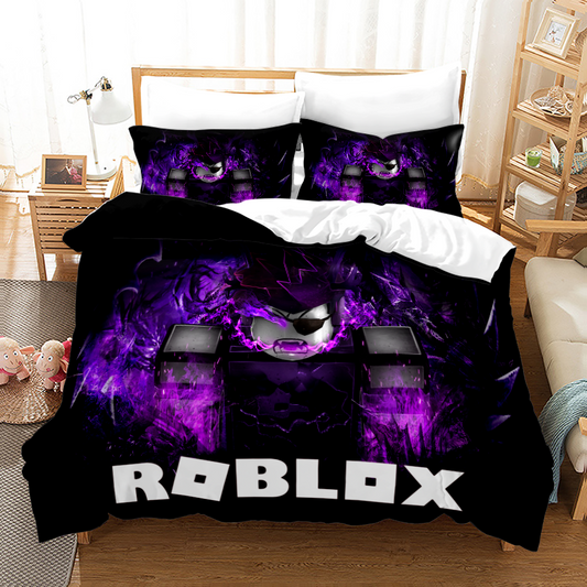 Roblox bedsheet and pillowcases set