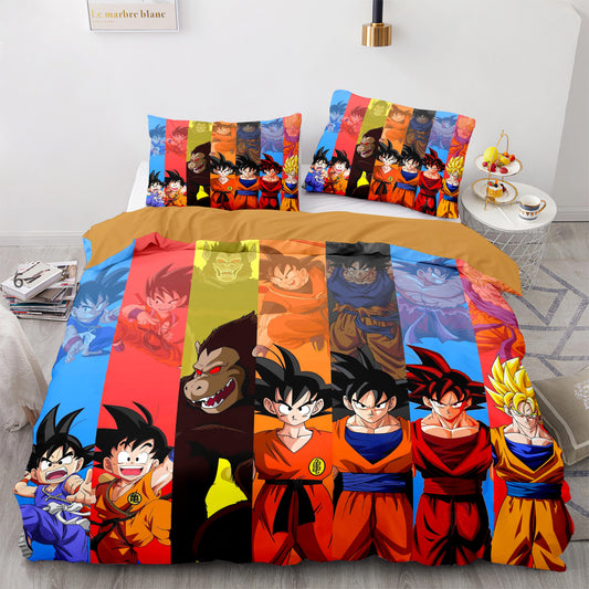 Dragon Ball Comforter and bed sheet set all for Goku