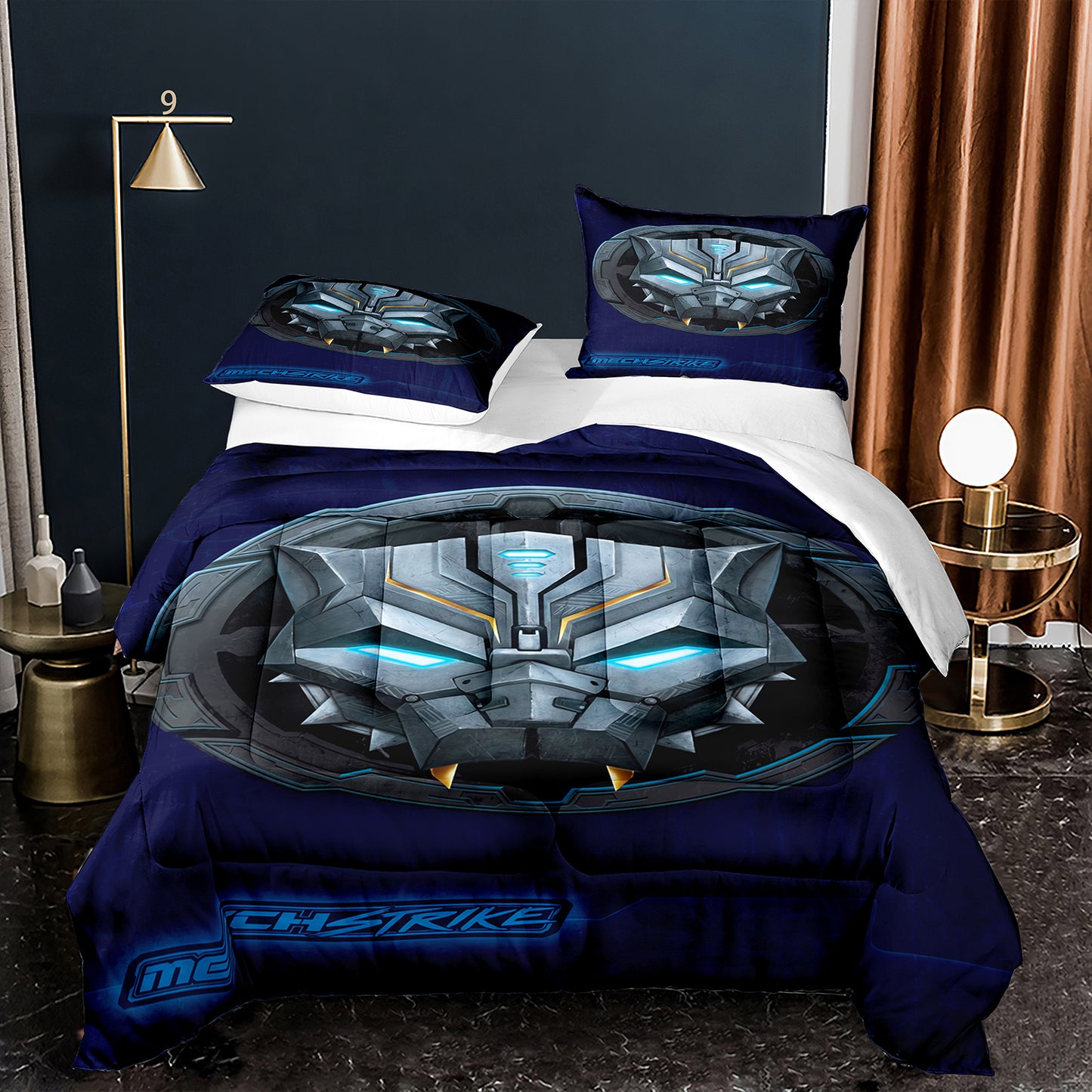 Mech strike Black Panther Comforter Set mech strike1007