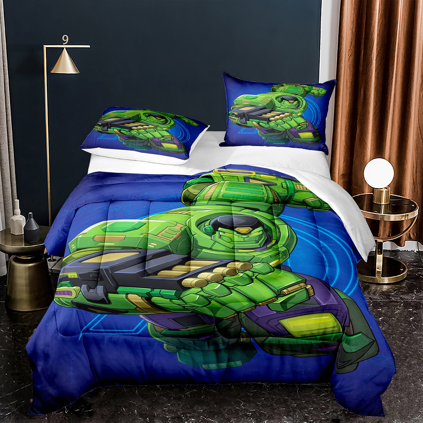 Mech strike Hulk Comforter Set mech strike1014