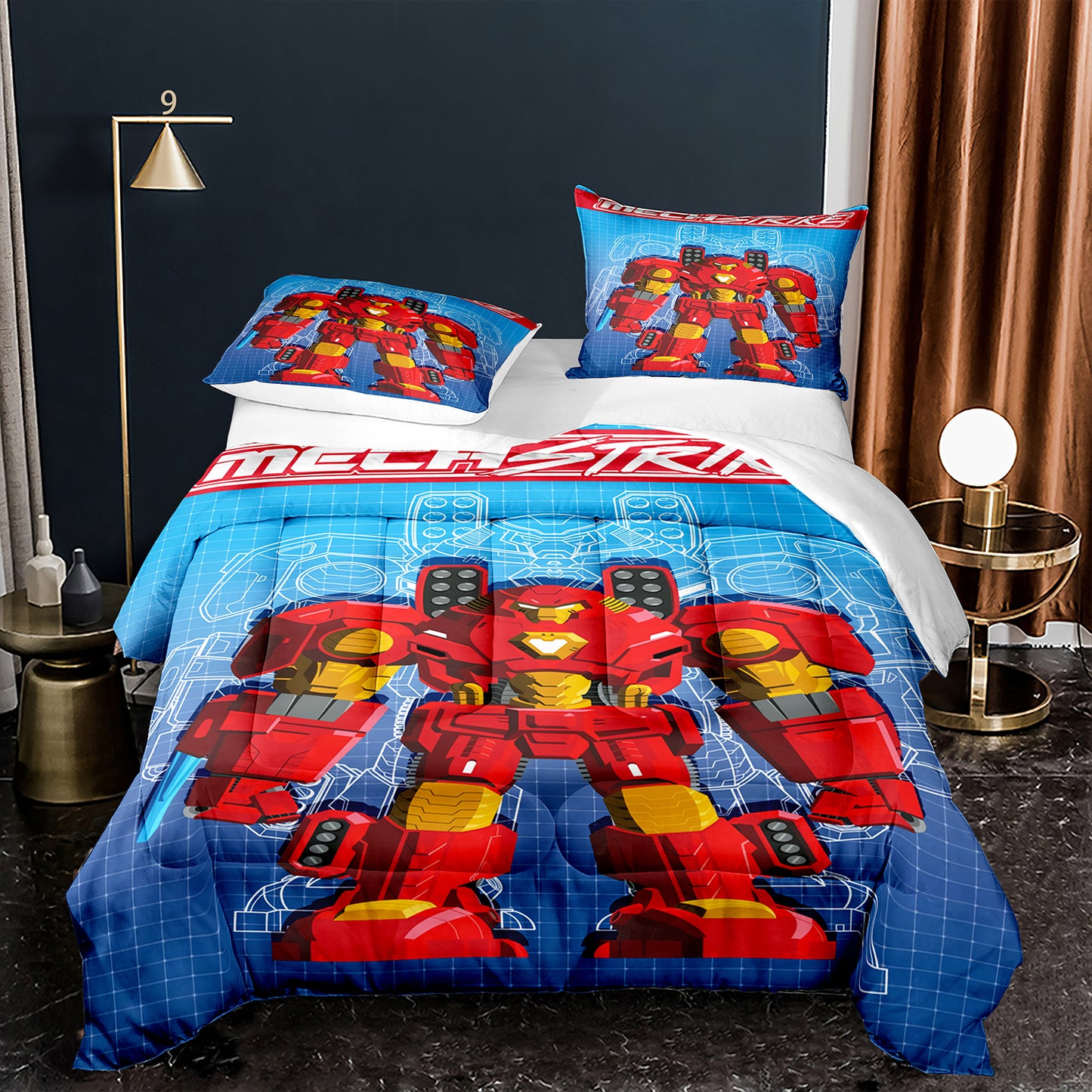 Mech strike Hulkbuster Comforter Set mech strike1020