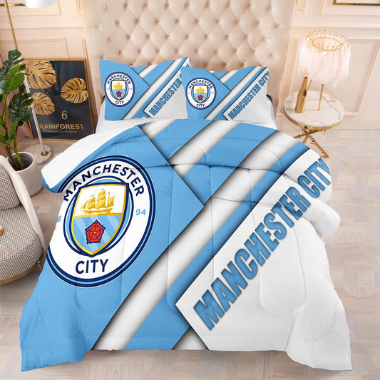 Manchester City 4pcs Comforter Set Bedding Set