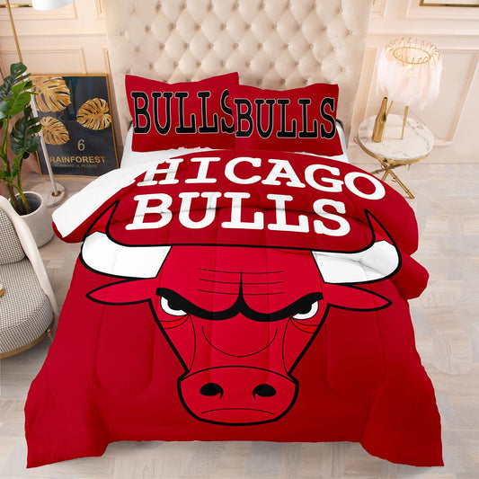 NBA Chicago Bulls comforter set for fans
