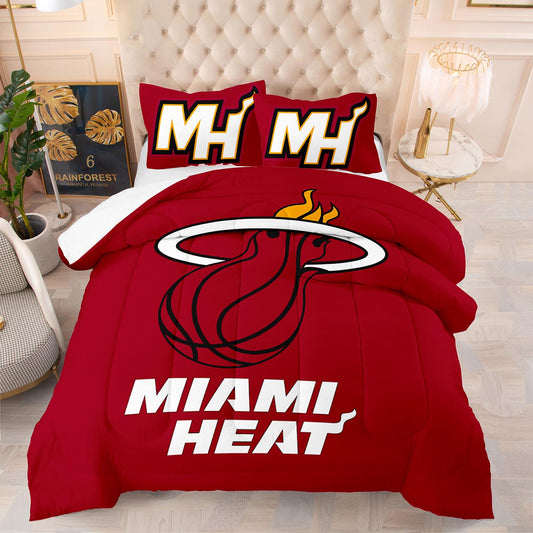 NBA Miami Heat Bettdeckenset 