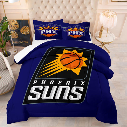 NBA Phoenix Suns Bettdecke Set Geschenk für Freund 