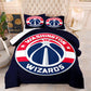 Washington Wizards twin size comforter bed sheet set with cotton filling