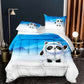 Bing Dwen Dwen comforter set