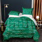 Mathematical formula comforter set GREEN