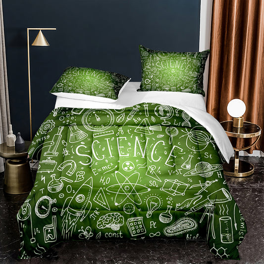 Science whimsy Comforter Set