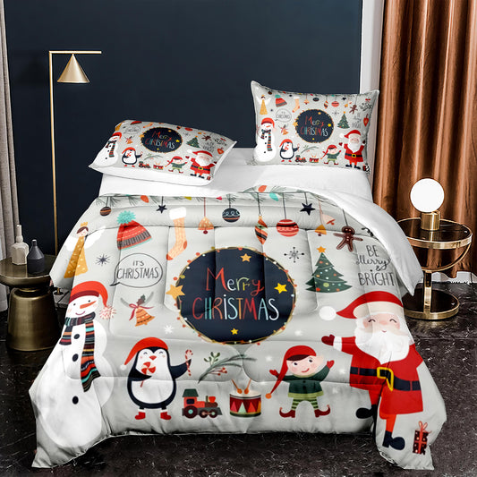 Christmas Family Party 3D Bedding Set