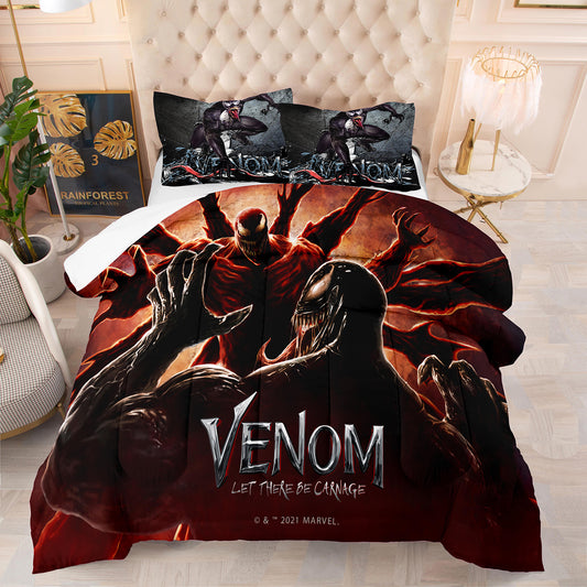 Venom and enemy Comforter Set
