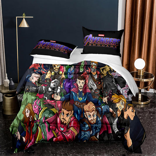 Avengers all stars comforter and bed sheet set