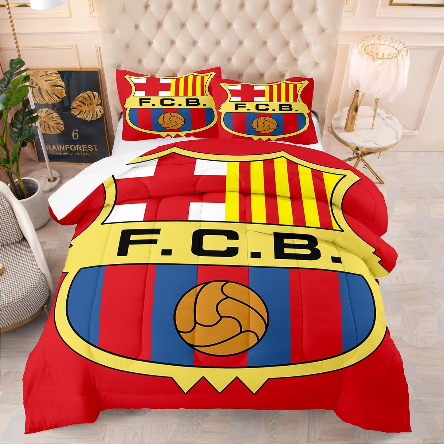 FC Barcelona 3D comforter set