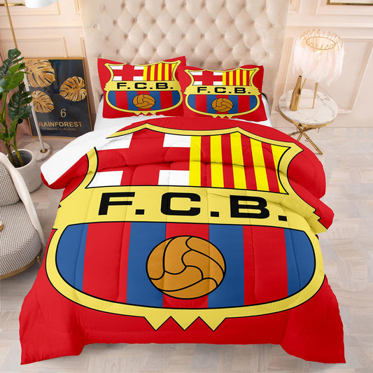 Free Shipping FC Barcelona Bedding Set Classic