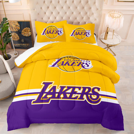NBA Los Angeles Lakers comforter set gift for boys