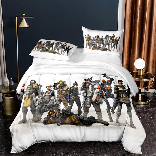 Apex All Stars Comforter And Bed Sheet Set