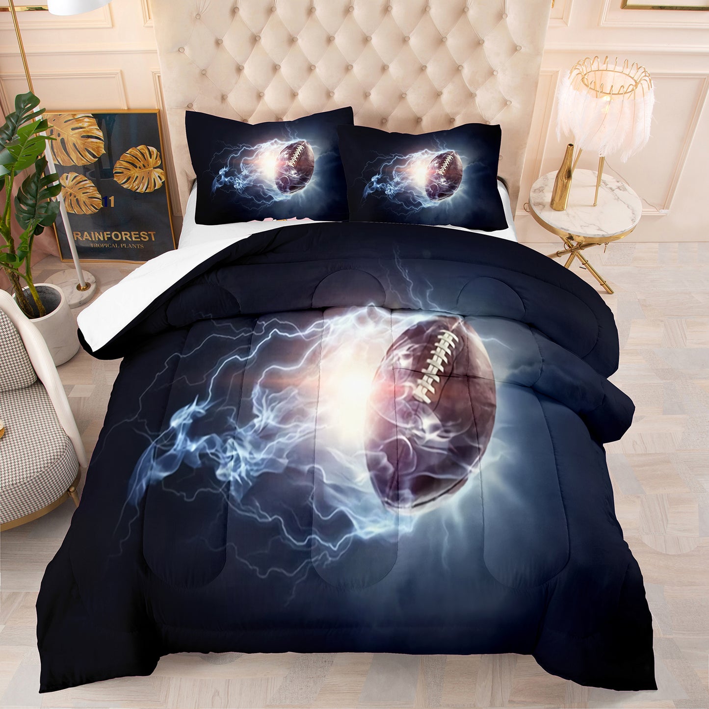 American football Comforter Set football1009