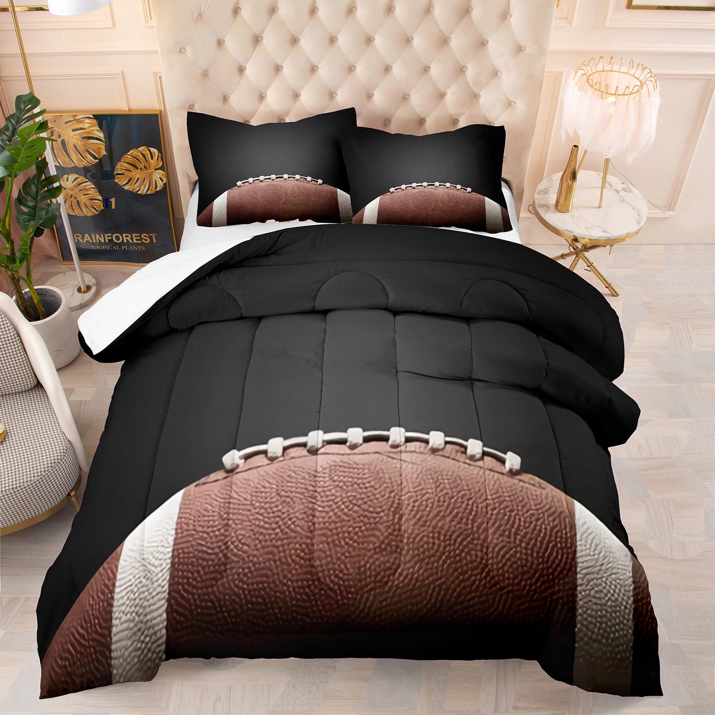 American football Comforter Set football1015