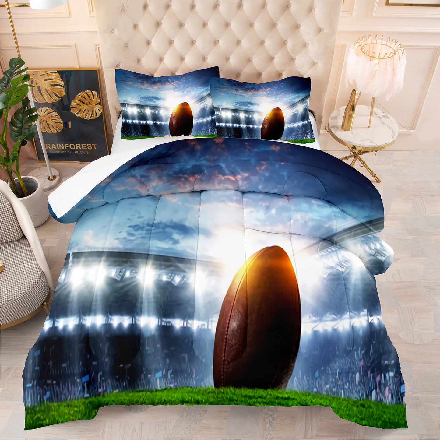 American football Comforter Set football1020