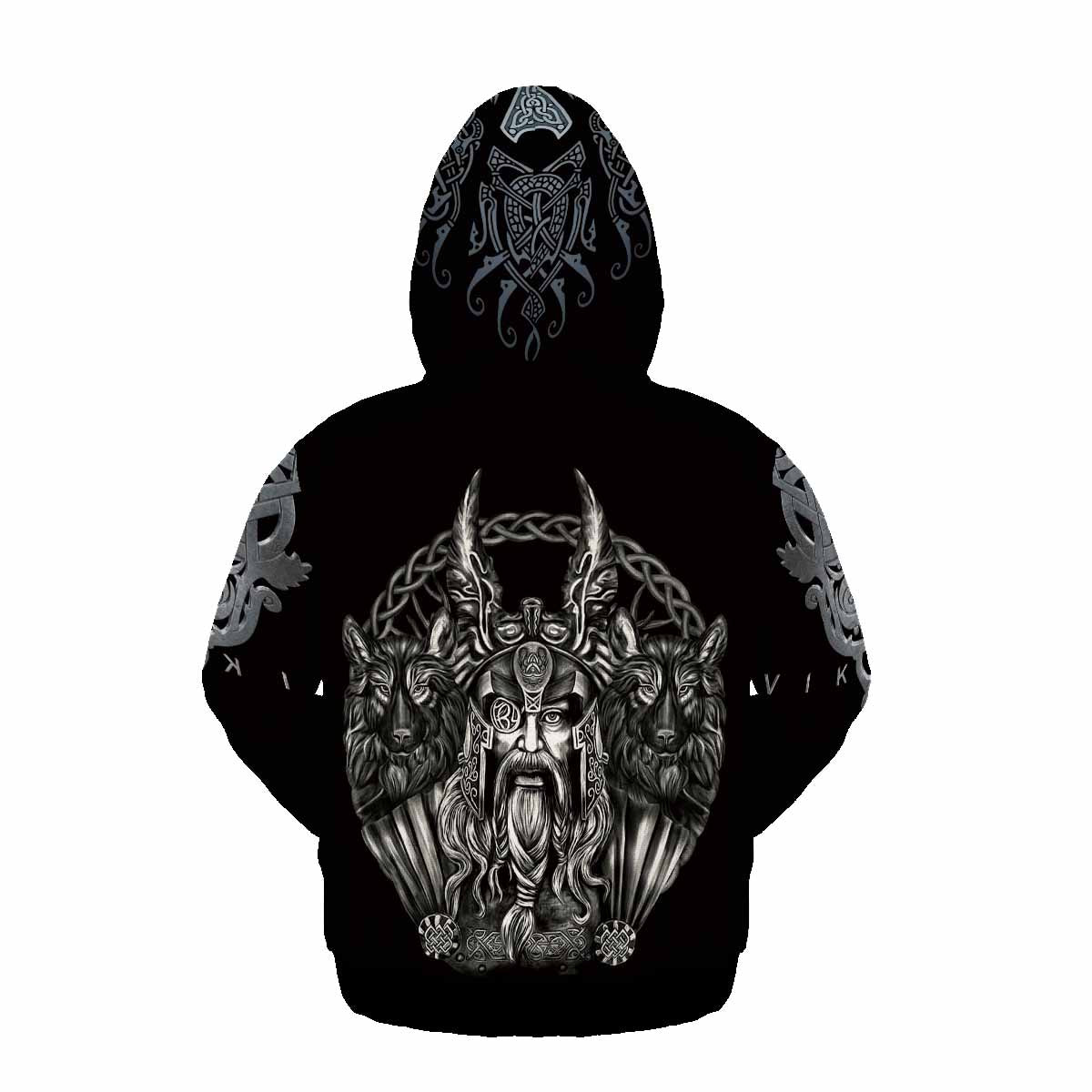 Norse Mythology Odin Eye Hoodie Pullover 3d Print Sweatshirts