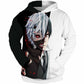 Tokyo Ghoul Kaneki Ken Hoodie Pullover 3D-Druck-Sweatshirts