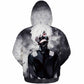 Men's Hoodie Pullover 3d Print Sweatshirts Tokyo Ghoul Kaneki Ken